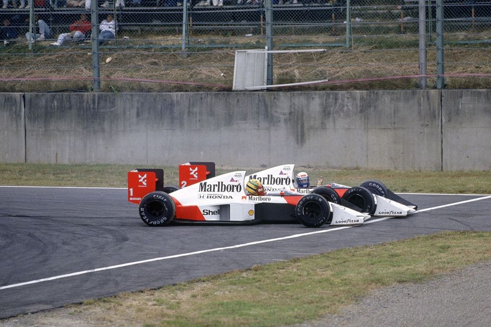 Alain Prost, McLaren, Ayrton Senna, McLaren