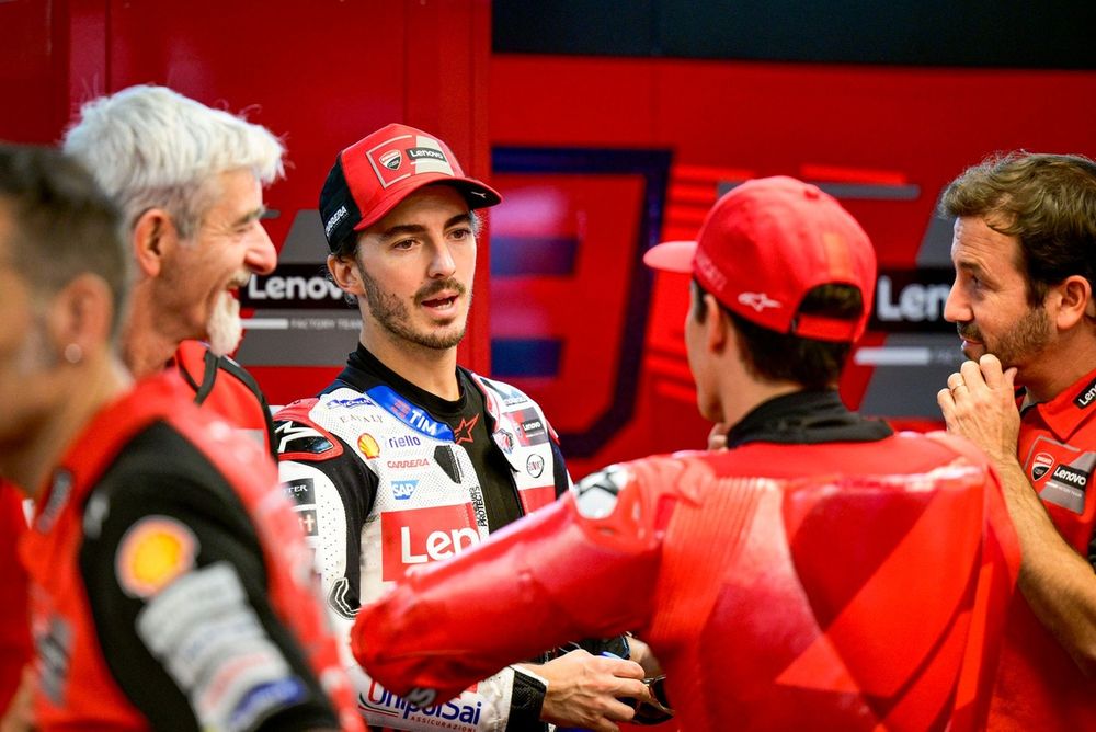 Marc M&aacute;rquez, Ducati Team, Francesco Bagnaia, Ducati Team