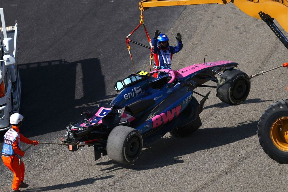 Jack Doohan, Alpine crash