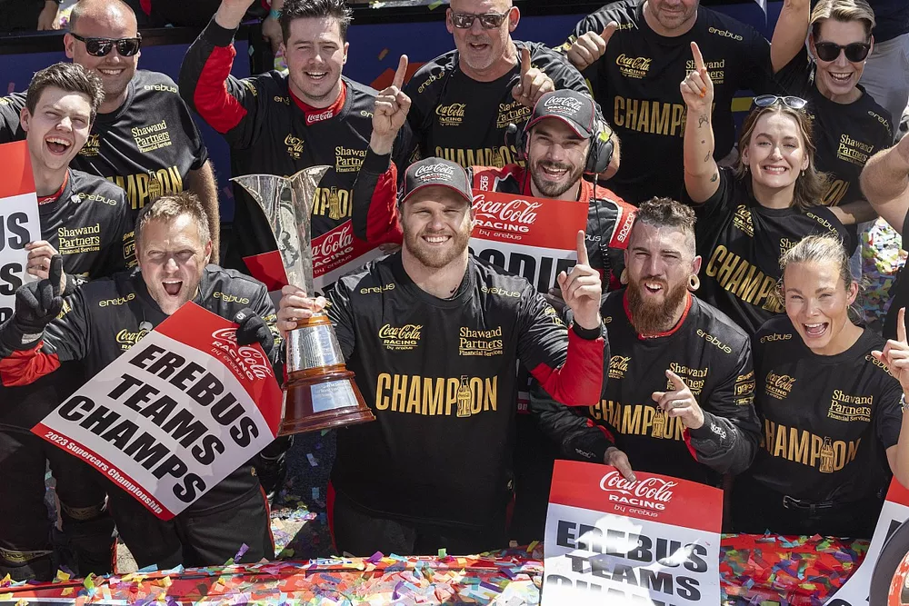 Champion Brodie Kostecki, Erebus Motorsport Chevrolet Camaro ZL1