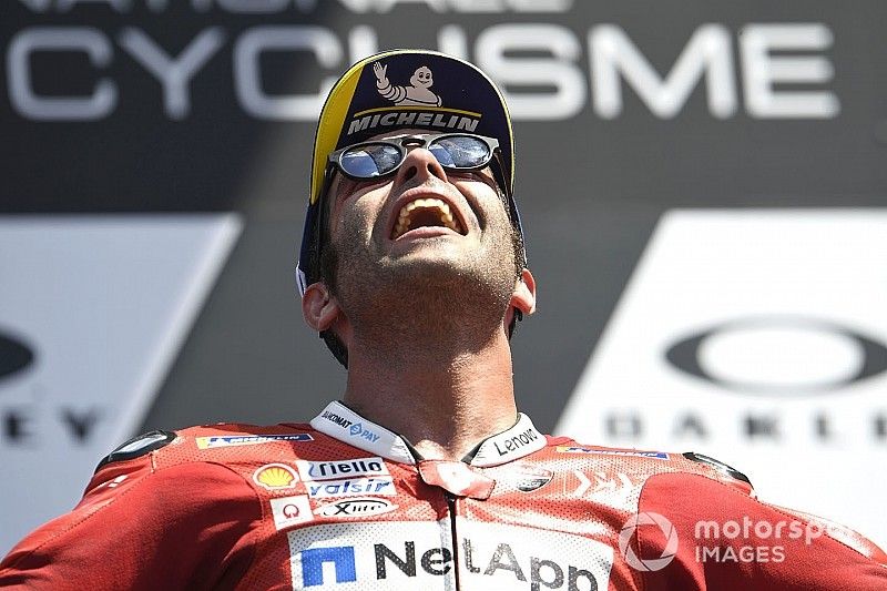 Podio: Danilo Petrucci, Ducati Team