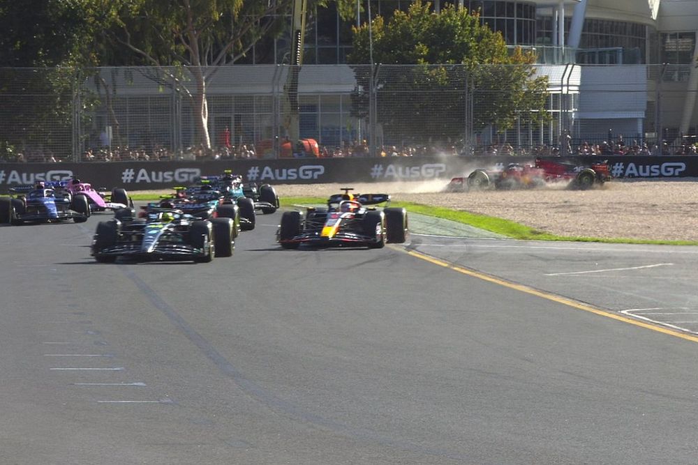 Salida del GP de Australia