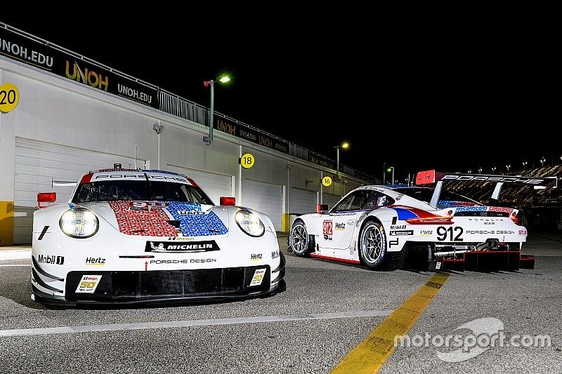 #911 Porsche GT Team: Patrick Pilet, Nick Tandy, Frederic Makowiecki, #912 Porsche GT Team: Earl Bamber, Laurens Vanthoor, Mathieu Jaminet