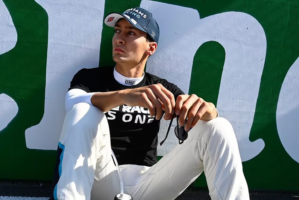 George Russell, Williams, sulla griglia