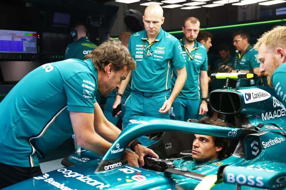 Lance Stroll, Aston Martin Racing, Fernando Alonso, Aston Martin Racing