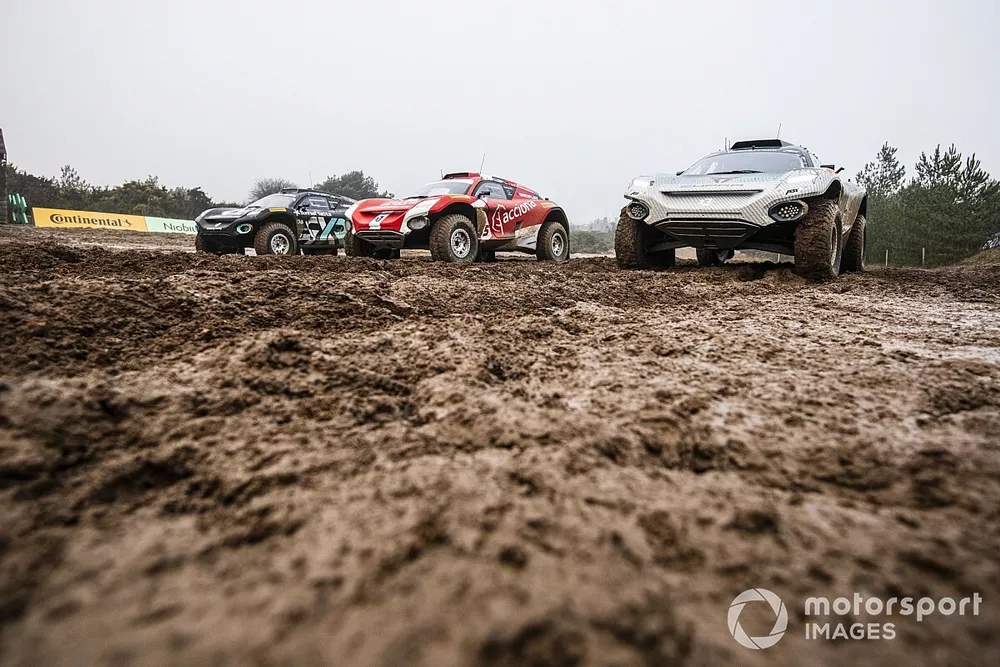 Molly Taylor, Johan Kristoffersson, Rosberg X Racing, Laia Sanz, Carlos Sainz, Sainz XE Team, et Jutta Kleinschmidt, Mattias Ekstrom, ABT CUPRA XE