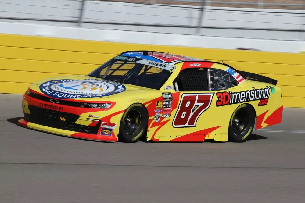 Austin Green, No. 87 Peterson Racing Chevrolet