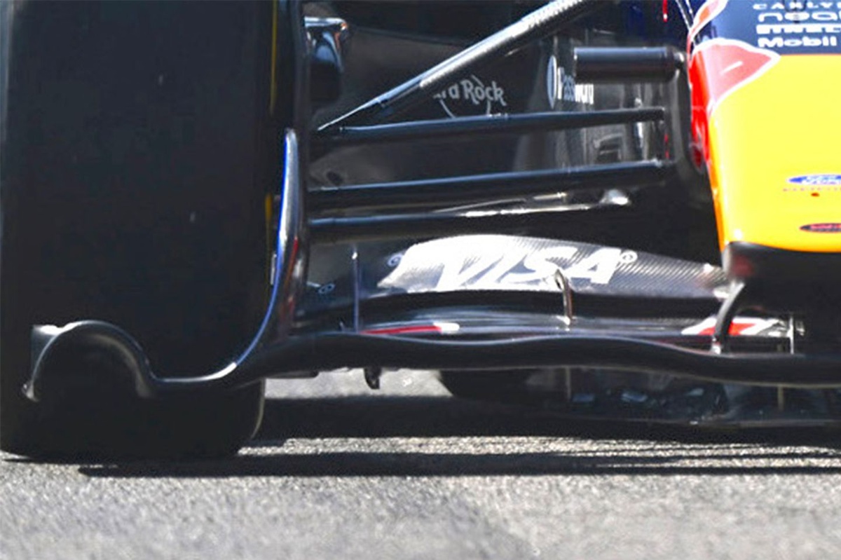 F1 | Red Bull: c'è un nuovo profilo ondulato dell'ala anteriore della RB22