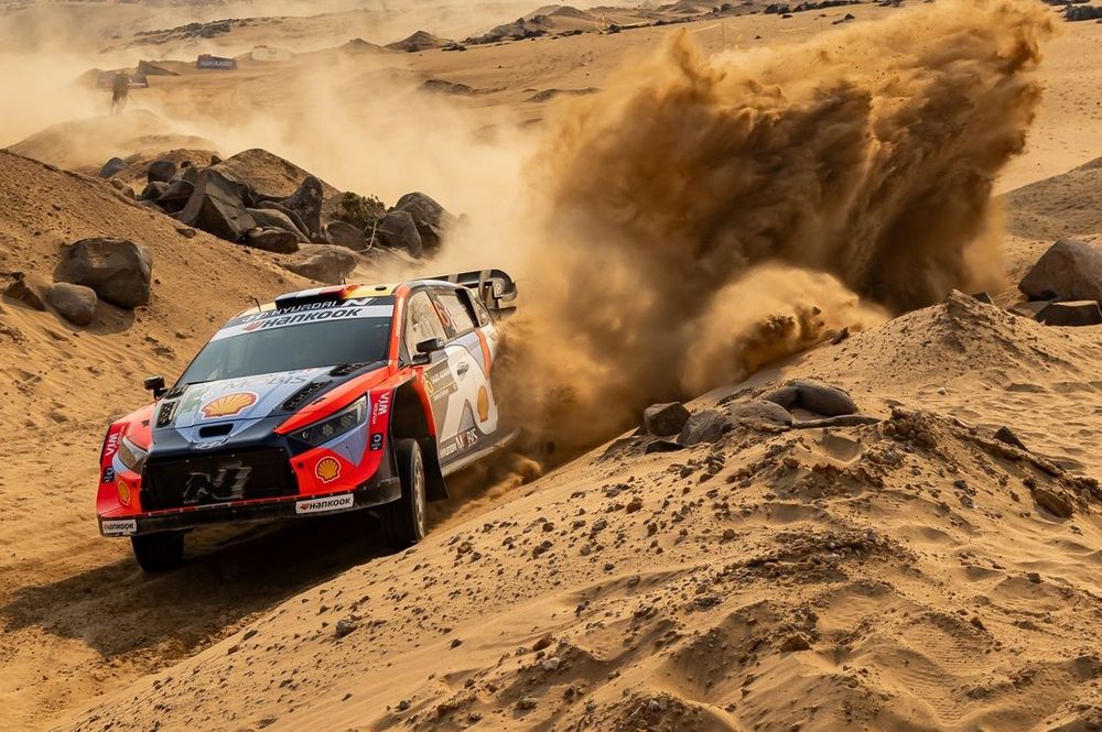 Adrien Fourmaux, Alexandre Coria, Hyundai World Rally Team Hyundai i20 N Rally1