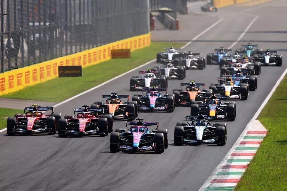 Salida del GP de Italia 2026 de la F1