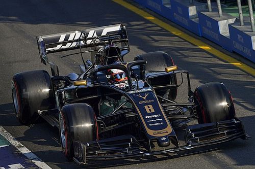 Una tuerca motiv&oacute; el retiro de Grosjean