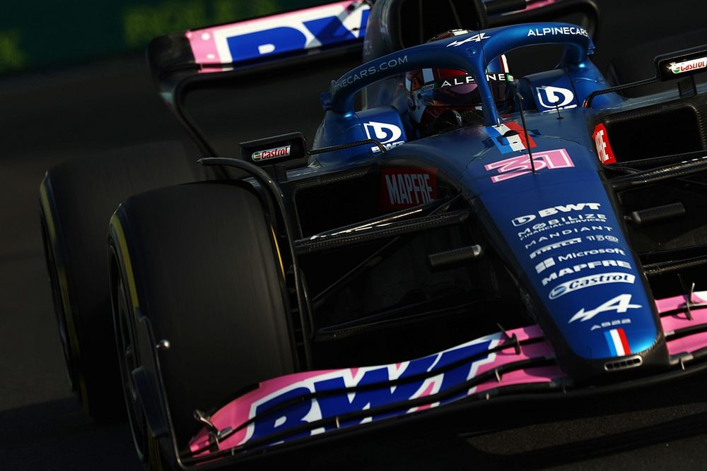 Esteban Ocon, Alpine A522