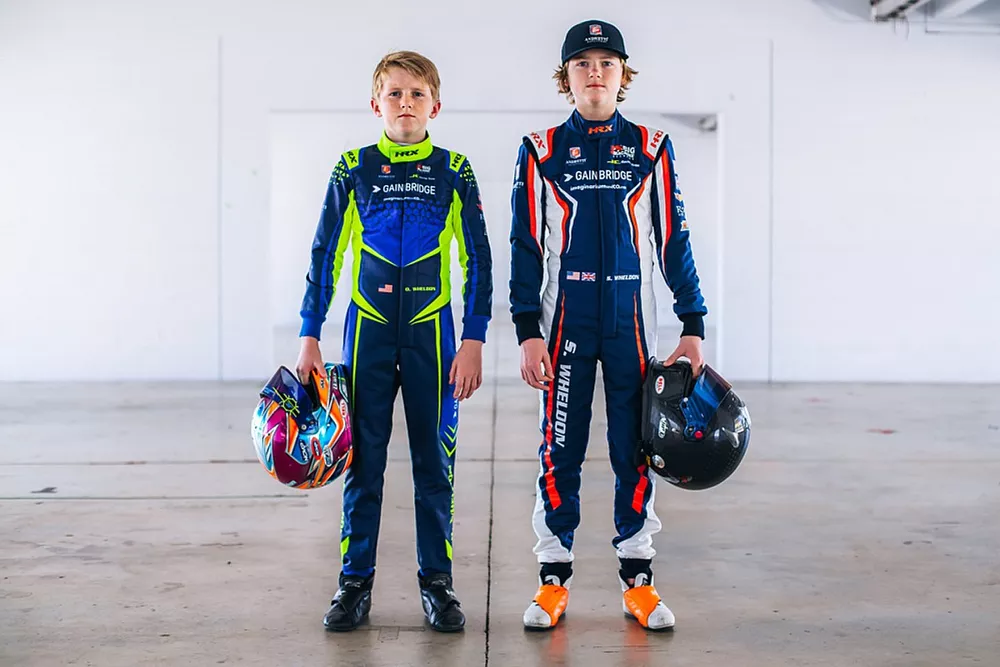 Oliver and Sebastian Wheldon 