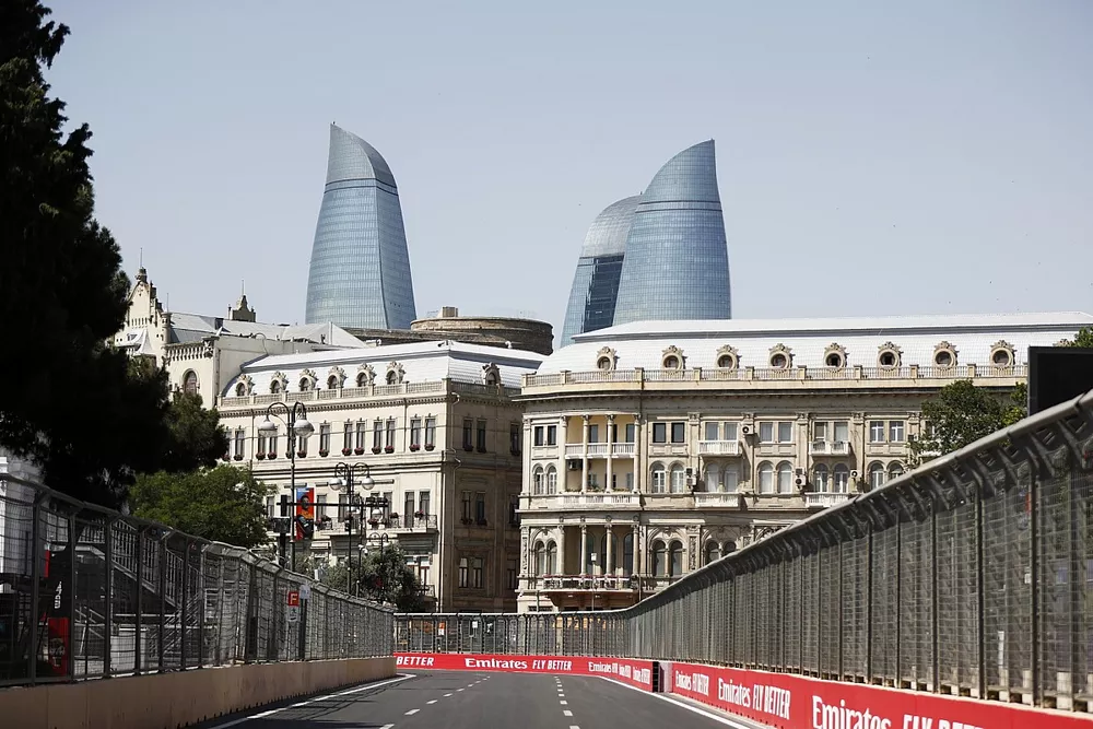 A view of the track