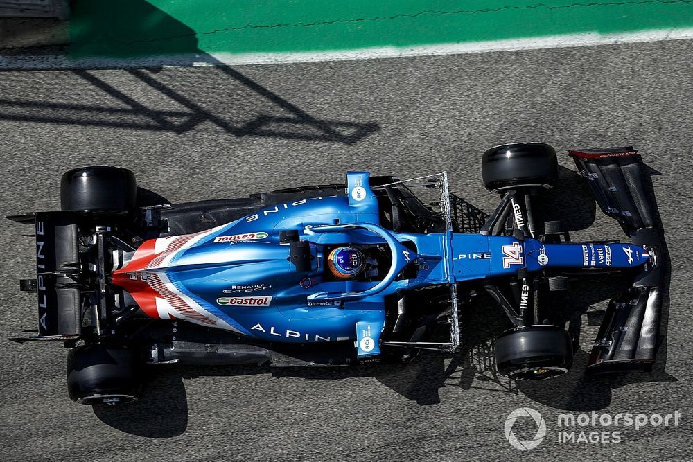 Fernando Alonso, Alpine A521