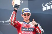 Bagnaia, tras el podio en Aragón: "Me siento aliviado"
