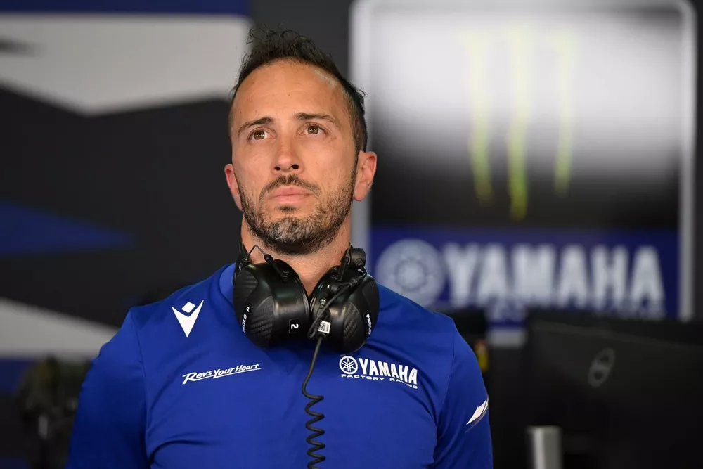 Andrea Dovizioso, pilote essayeur Yamaha Factory Racing