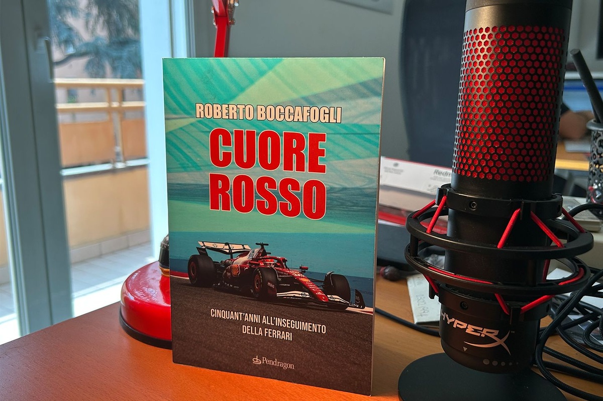 LIBRO | Cuore da Corsa: Boccafogli racconta la sua passione Ferrari