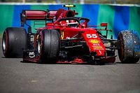 "No quieres que te pase en Hungr&iacute;a", dice Sainz sobre su accidente