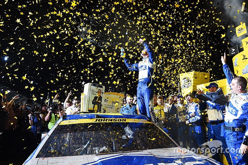 Jimmie Johnson wins historic seventh NASCAR Sprint Cup championship