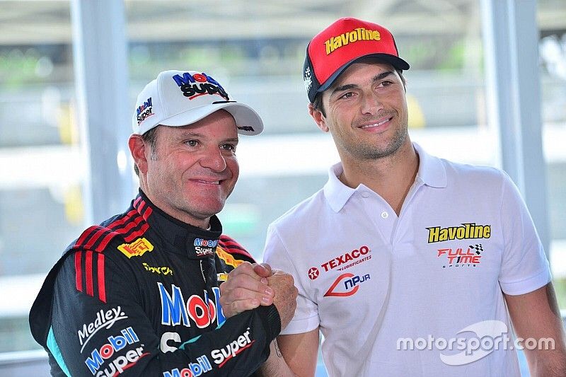 Rubens Barrichello e Nelsinho Piquet