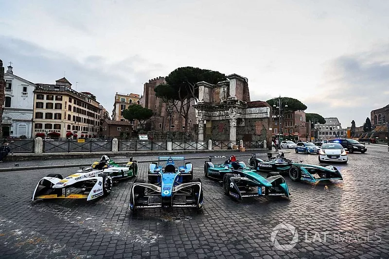 Monoposto Formula E in mostra