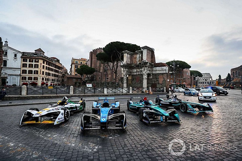 Ciao, Rom! Formel E präsentiert Rennen in der