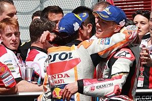 Nakagami: &ldquo;Si M&aacute;rquez empieza a ganar, tendremos que adaptarnos a su moto&rdquo;