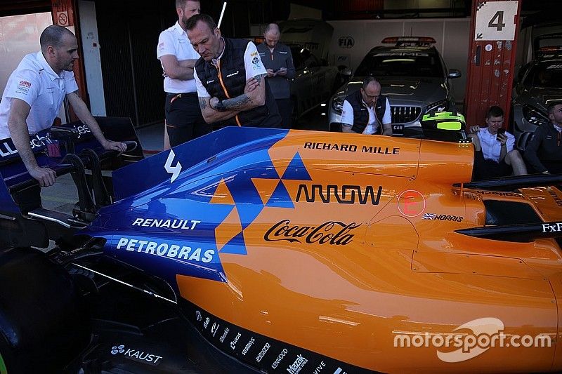 Detalle t&eacute;cnico de McLaren