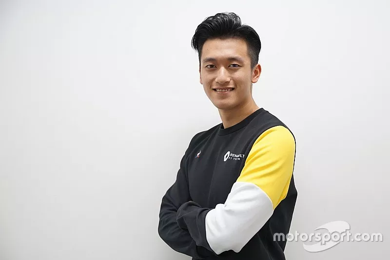 Guan Yu Zhou, Renault F1 Team