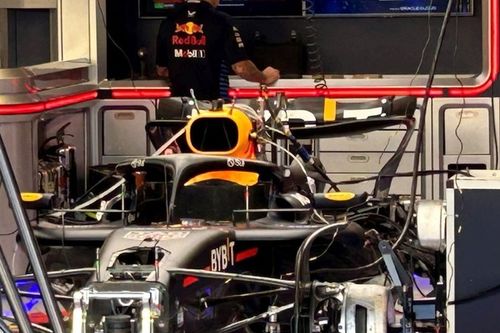 El cambio en el aler&oacute;n de Red Bull F1 para las exigencias de Monza