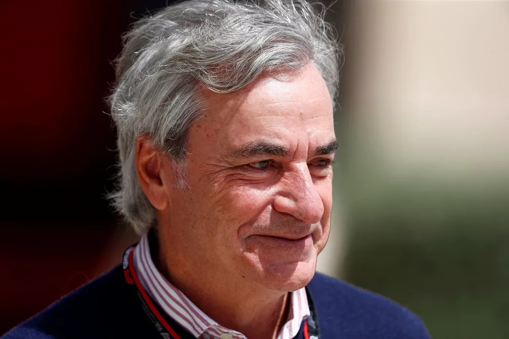 Carlos Sainz sr in paddock