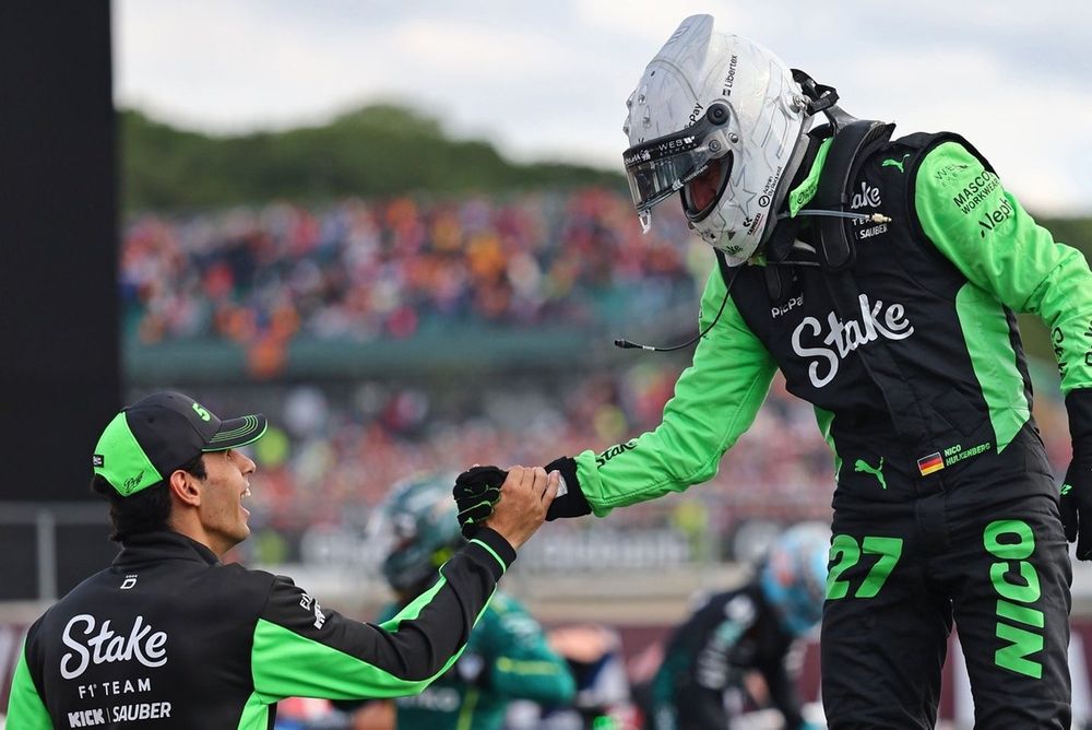 Nico Hulkenberg, Sauber, Gabriel Bortoleto, Sauber
