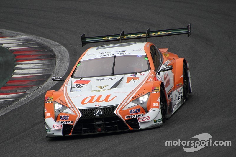 スーパーGT第5戦富士500マイル決勝速報:36号車au TOM’S LC500が優勝!