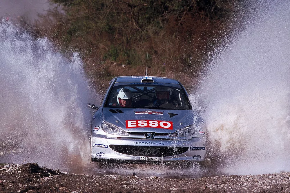 Marcus Gronholm et Timo Rautiainen, Peugeot Sport Peugeot 206 WRC