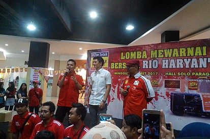 Rio Haryanto gelar lomba mewarnai di Solo