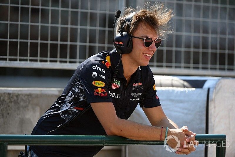 Pierre Gasly, Red Bull Racing piloto de reserva