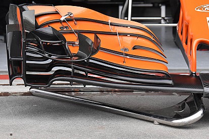 Analisis teknis: Alonso pakai sayap depan baru McLaren