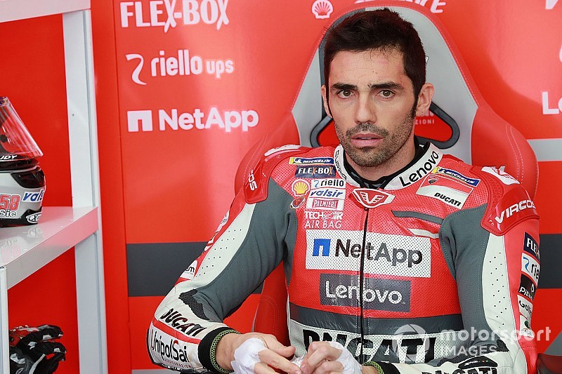 Cedera bahu, Pirro lewatkan tes Jerez