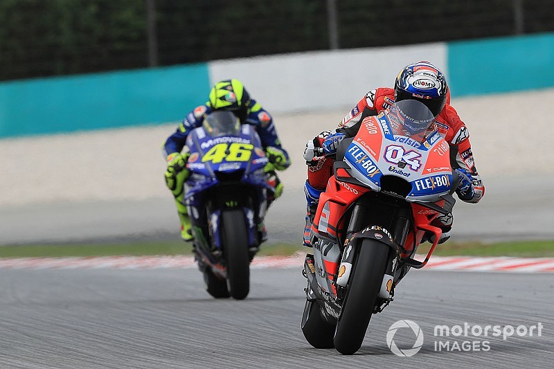 Sepang MotoGP yarışının saati yağmur yüzünden değiştirildi