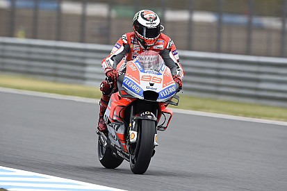 Lorenzo torna in pista guardando al presente: "Per ora penso solo alla Ducati"