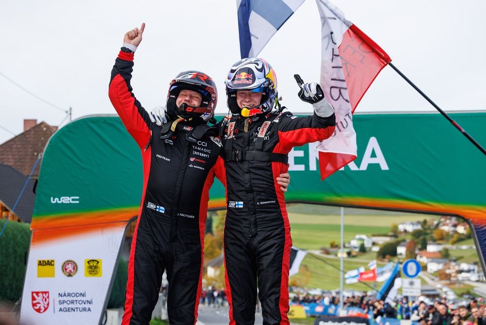 Winners Kalle Rovanperä, Jonne Halttunen, Toyota Gazoo Racing WRT Toyota GR Yaris Rally1