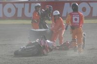 Mart&iacute;n se fractura la clav&iacute;cula derecha y es evacuado en helic&oacute;ptero a un hospital