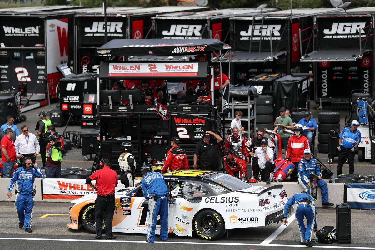The special pit stop rules for standalone Portland NASCAR Xfinity race