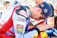 Alex M&aacute;rquez, con un fuerte latigazo cervical, sufri&oacute; para "mantener la concentraci&oacute;n"