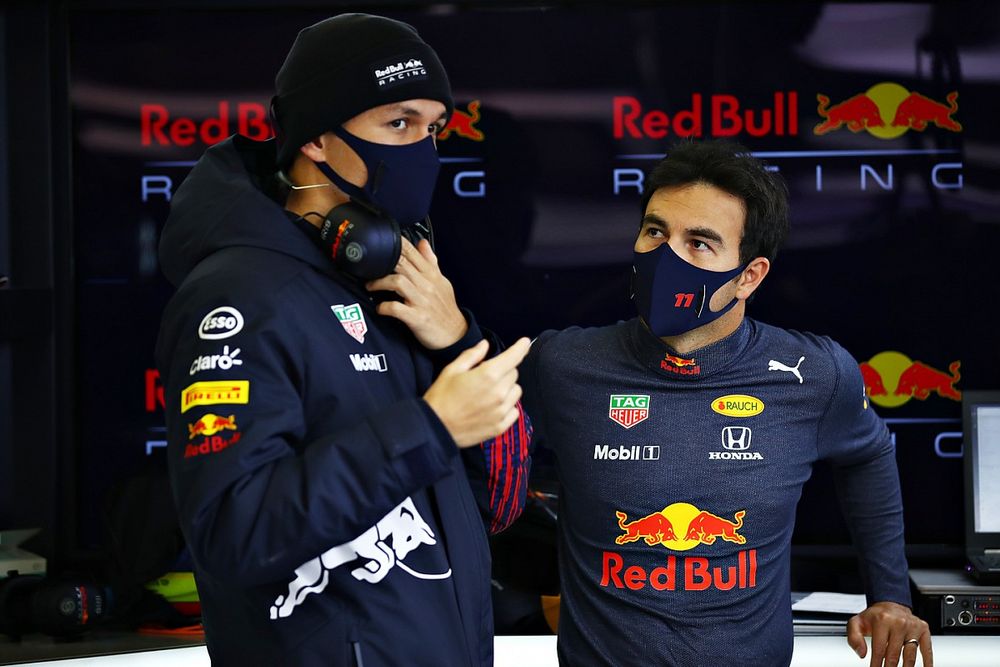 Sergio Pérez, Red Bull Racing, Alexander Albon, Red Bull Racing