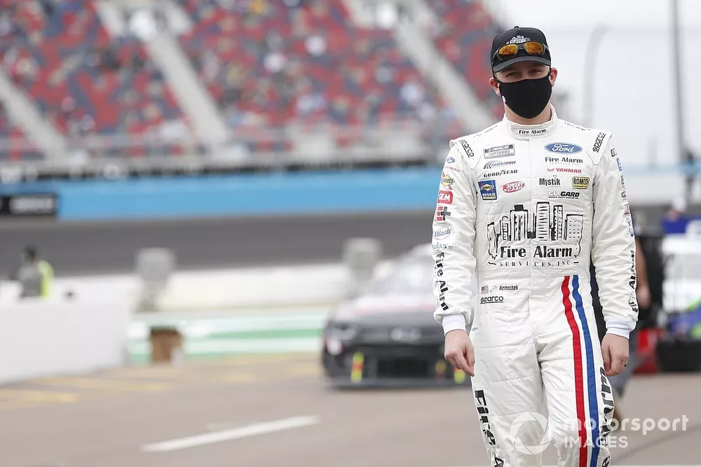 John H. Nemechek, Front Row Motorsports, Ford Mustang Fire Alarm Services