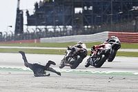 As&iacute; actu&oacute; el airbag en la brutal ca&iacute;da de Dovizioso y Quartararo
