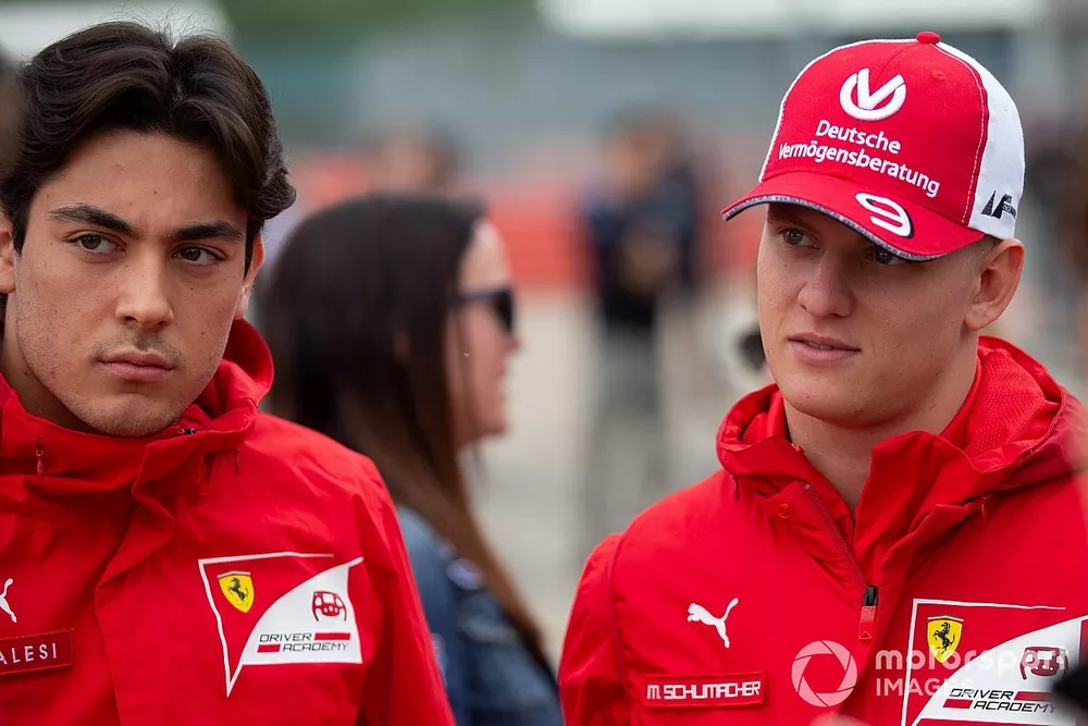 Mick Schumacher, Prema Racing and Giuliano Alesi, Trident