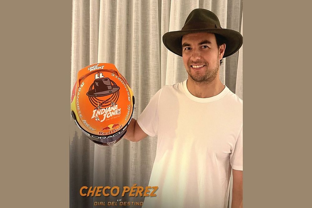 Casco especial Sergio Pérez, Red Bull